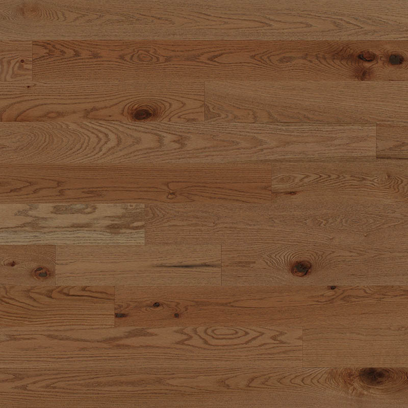 Red Oak Carmel Character Brushed
